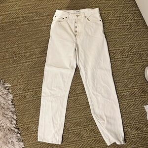Agolde 90s pinchwaist white jeans size 26